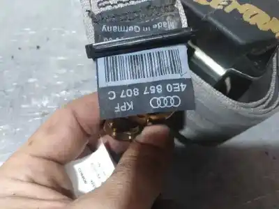 Автозапчастина б/у центральний задній ремін безпеки для audi a8 d3 (4e2, 4e8) 3.0 tdi quattro посилання на oem iam 4e0857807c  