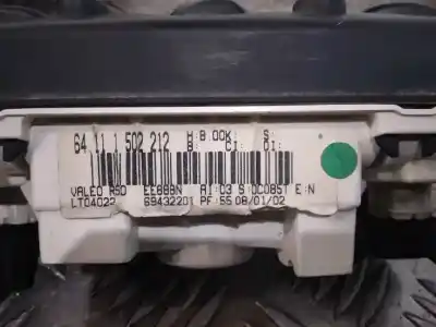 Автозапчастина б/у контроль опалення / кондиціонації для bmw mini (r50,r53) one посилання на oem iam 64111502212  