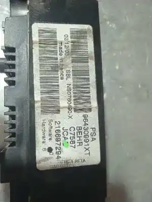 Pezzo di ricambio per auto di seconda mano controllo climatico per peugeot 307 break / sw (s1) sw riferimenti oem iam 96430991xt  
