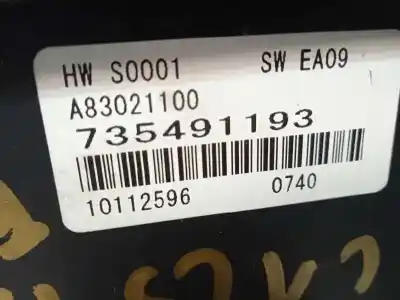 Pezzo di ricambio per auto di seconda mano controllo climatico per fiat nuova 500 (150) by diesel riferimenti oem iam 735491193  735491193