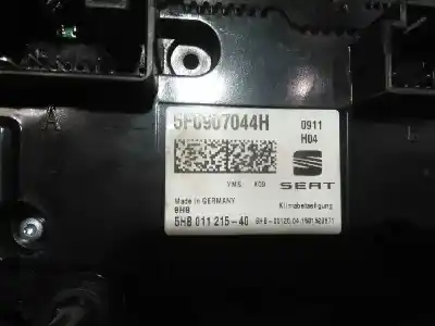 Автозапчасти б/у климат-контроль за seat leon (5f1) 1.2 tsi ссылки oem iam 5f0907044h 5f0907044h 