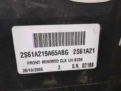 Pièce détachée automobile d'occasion serrure de porte avant gauche pour ford fiesta (cbk) ghia références oem iam 2s61a219a65abg 6 cables 