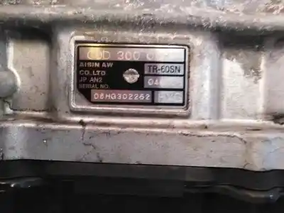 Recambio de automóvil de segunda mano de caja cambios para audi q7 (4l) 3.0 v6 24v tdi referencias oem iam hxg 09d300038d tr-60sn