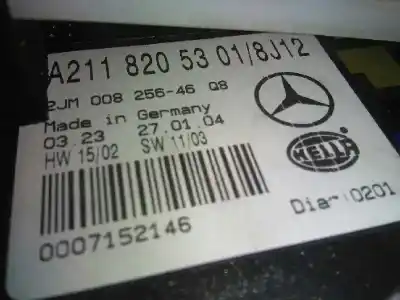 Tweedehands auto-onderdeel binnenlicht voor mercedes-benz clase e (w211) berlina e 270 cdi (211.016) oem iam-referenties   