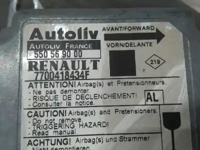 Автозапчасти б/у блок управления подушками безопасности за renault megane i scenic (ja0) 1.6e alize ссылки oem iam   