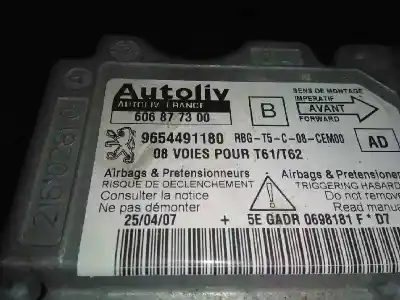 Pezzo di ricambio per auto di seconda mano centralina airbag per peugeot 307 break/sw (s2) d-sign riferimenti oem iam   
