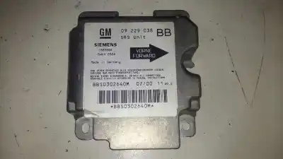 Second-hand car spare part Airbag Control Unit for OPEL CORSA B Eco OEM IAM references 5WK42924  