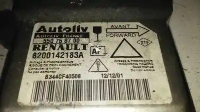 Автозапчастина б/у блок управління подушками безпеки для renault laguna ii (bg0) expression посилання на oem iam 8200142183a  