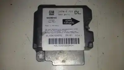 Second-hand car spare part airbag control unit for opel astra g berlina club oem iam references 24416703dl