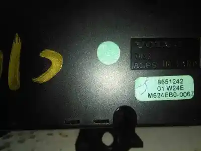 Second-hand car spare part climate control for volvo s60 berlina 2.4 (125kw) oem iam references 8651242  