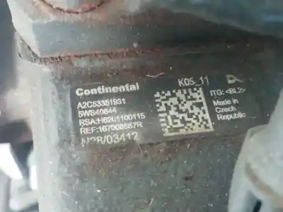 Gebrauchtes Autoersatzteil kompletter motor zum renault megane iii berlina 5 p 1.5 dci diesel fap oem-iam-referenzen k9k636  
