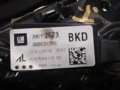 Pezzo di ricambio per auto di seconda mano luce di coda interna sinistra per opel corsa e expression riferimenti oem iam 39012623  