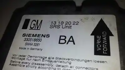 Автозапчасти б/у блок управления подушками безопасности за opel vectra c berlina club ссылки oem iam 13102022 330518650 5wk43261  