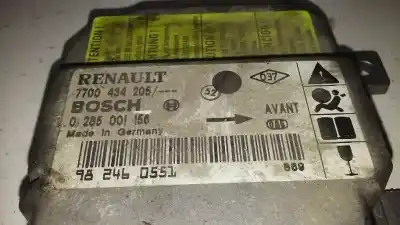 Автозапчасти б/у блок управления подушками безопасности за renault clio ii fase i (b/cbo) 1.2 ссылки oem iam 7700434205  