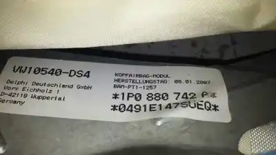 Gebrauchtes Autoersatzteil airbag vorne rechts zum seat leon (1p1) reference oem-iam-referenzen 1p0880742a  