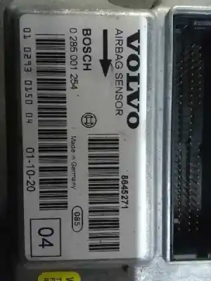 Second-hand car spare part airbag control unit for volvo s60 berlina d5 oem iam references 0285001254  