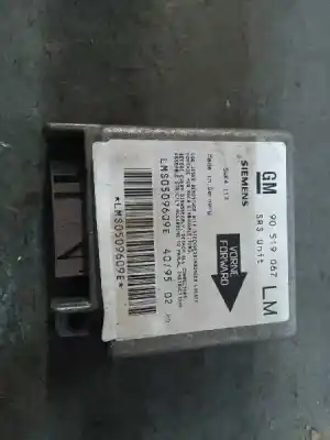 Second-hand car spare part airbag control unit for opel astra f berlina básico oem iam references 905519067
