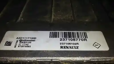 Автозапчасти б/у блок управления двигателем за renault captur luxe ссылки oem iam 237108770r  