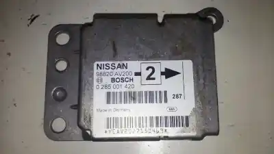 Second-hand car spare part airbag control unit for nissan primera berlina (p12) 1.6 cat oem iam references 98820av200