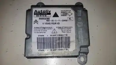 Second-hand car spare part airbag control unit for citroen c5 berlina 2.0 exclusive oem iam references 9659532380