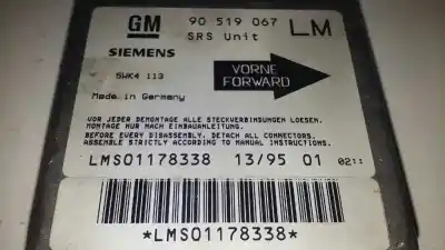 Tweedehands auto-onderdeel airbag besturingseenheid voor opel astra f berlina básico oem iam-referenties 90519067lm  