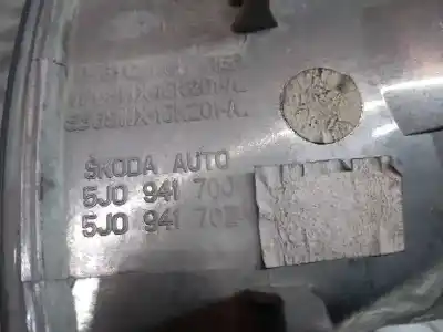 Автозапчасти б/у правая противотуманная фара за skoda fabia (5j2 ) sport ссылки oem iam 5j0941700  