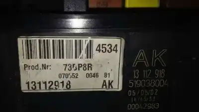 Pezzo di ricambio per auto di seconda mano scatola relè/fusibili per opel vectra b berlina 2.2 16v dti cat (y 22 dtr / l50) riferimenti oem iam 13112918  