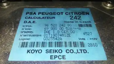Piesă de schimb auto la mâna a doua unitatea de control direcție pentru citroen c2 empresa referințe oem iam 9652024280  