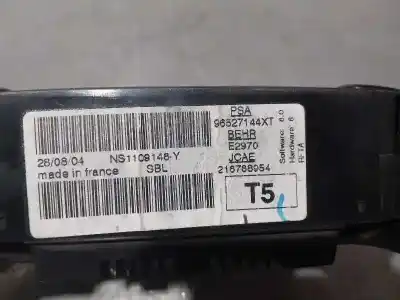 Pièce détachée automobile d'occasion commande de climatisation / chauffage pour peugeot 307 break / sw (s1) break xs références oem iam 96527144xt  