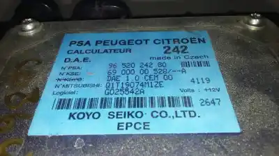 Peça sobressalente para automóvel em segunda mão centralina de direção assistida por citroen c3 1.1 collection referências oem iam 9652024280  