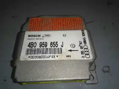 Peça sobressalente para automóvel em segunda mão centralina de airbag por audi a6 berlina (4b2) 2.5 v6 24v tdi referências oem iam 4b0959655j