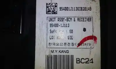 Second-hand car spare part electronic module for hyundai i20 comfort oem iam references 954001j113  