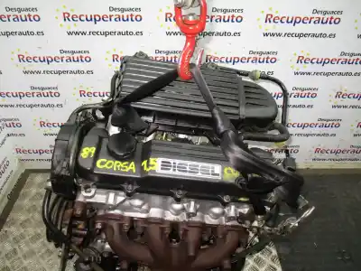 Second-hand car spare part complete engine for opel corsa b 1.5 diesel oem iam references 4ec1  