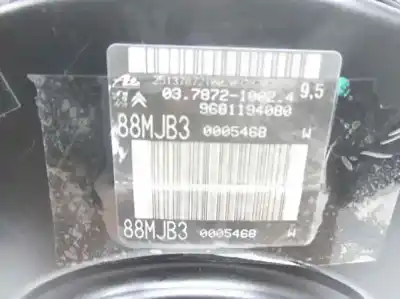 Second-hand car spare part brake servo for citroen c4 picasso 2.0 16v cat (rfj / ew10a) oem iam references 9681194080  