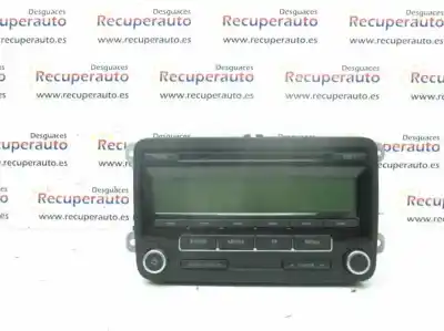 Gebrauchtes Autoersatzteil audiosystem / radio-cd zum volkswagen golf vi (5k1) cayc oem-iam-referenzen 1k0035186aa  