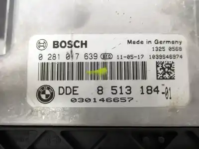 Recambio de automóvil de segunda mano de centralita motor uce para bmw x3 (f25) n47d20c referencias oem iam 851318401  