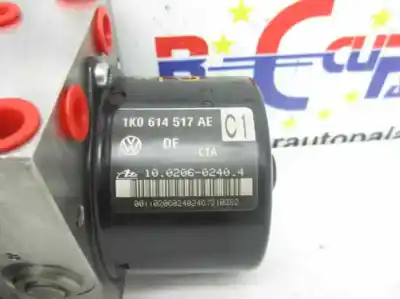 Gebrauchtes Autoersatzteil abs zum volkswagen golf v (1k1) (10.2003) bkd oem-iam-referenzen 1k0614517ae  