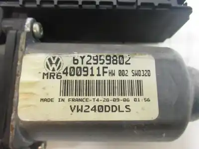 Pièce détachée automobile d'occasion moteur lève vitre avant gauche pour volkswagen polo (9n3) bts références oem iam 6y959802  