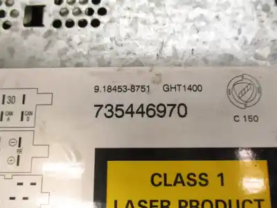 İkinci el araba yedek parçası ses sistemi / radyo cd için fiat grande punto (199) 199a3000 oem iam referansları 735446970  