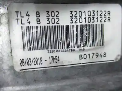 Автозапчасти б/у коробка передач за dacia duster ii k9k858 ссылки oem iam tl4302  