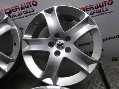 Pièce détachée automobile d'occasion jeu de jantes pour peugeot 407 1.6 hdi fap cat (9hz / dv6ted4) références oem iam   