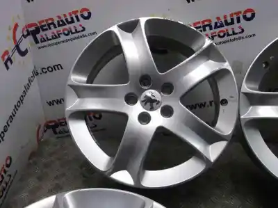 Pièce détachée automobile d'occasion jeu de jantes pour peugeot 407 1.6 hdi fap cat (9hz / dv6ted4) références oem iam   