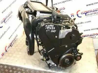 Second-hand car spare part complete engine for citroen xsara berlina 1.9 turbodiesel oem iam references dhy  