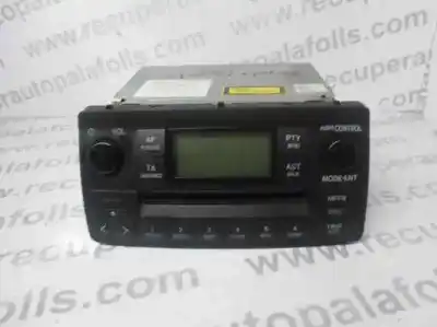 Second-hand car spare part audio system / radio cd for toyota corolla (e12) 1.4 turbodiesel cat oem iam references 8612002260  