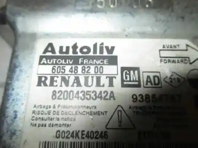 Second-hand car spare part airbag control unit for opel vivaro  oem iam references 820043342a  