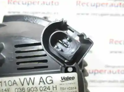 Piesă de schimb auto la mâna a doua alternator pentru volkswagen golf vi (5k1) cgga referințe oem iam 036903024h  