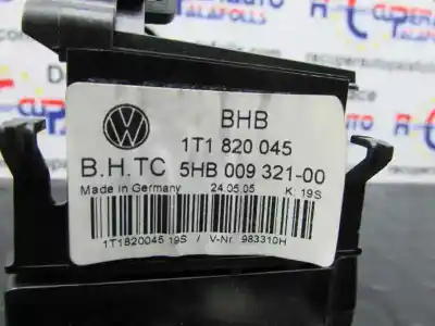 Gebrauchtes Autoersatzteil steuerung der heizung / klimaanlage zum volkswagen caddy ka/kb (2k) bls oem-iam-referenzen 1t1820045  