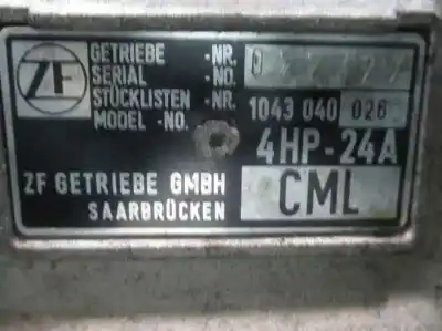 Peça sobressalente para automóvel em segunda mão caixa de velocidades por audi a8 (d2) abz referências oem iam   