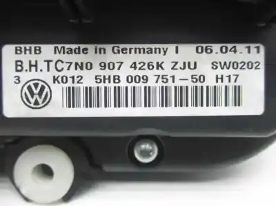 Pezzo di ricambio per auto di seconda mano controllo climatico per volkswagen golf vi (5k1) cgga riferimenti oem iam 7n0907426k  