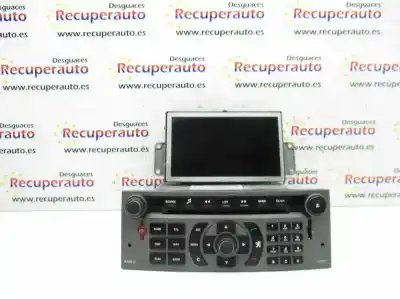 İkinci el araba yedek parçası gps navigasyon sistemi için peugeot 407 2.0 16v hdi fap cat (rhr / dw10bted4) oem iam referansları 96601833yw 9660361080 